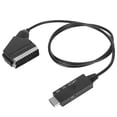 thumbnail image 1 of Interfaz multimedia HD para cable Scart compatible con tecla de modo PAL NTSC HD a cable Scart Plug and Play para DVD, 1 of 8