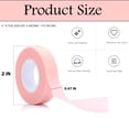 thumbnail image 2 of SIISLL Long False Eyelashes, 6 Rolls Adhesive Fabric Eyelash Extension Tape w/ Breathable Micropore Fabric, Pink, 2 of 7