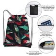 thumbnail image 3 of Vsdgher Fishing Lure Drawstring Backpack Water Resistant String Bag Sports Sackpack Gym Sack for Men Women, 3 of 6
