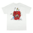 thumbnail image 4 of Peanuts Men's Snoopy Woodstock Wishful Thinking Christmas Xmas Holiday T-Shirt, 4 of 6