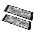 thumbnail image 2 of Dual-Layer Storage Net for Phones, Purses & Essentials | 80x24cm Black Mesh Bag Car Trunk Organizer, 2 of 8