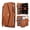 Brown, variant on for iPhone 17 Pro Max Case Crossbody Wallet Detachable Magnetic Case: Cover with Card Holder and Zipper Pocket, Detachable Shoulder & Wrist Strap Secure RFID Blocking Protection,Black
