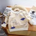 thumbnail image 4 of Kids Sweater Autumn Winter Plush Velvet  for Thicken Printed Sweatshirts Casual Children Clothing Pullover OutwearChristmasGifts, 4 of 6