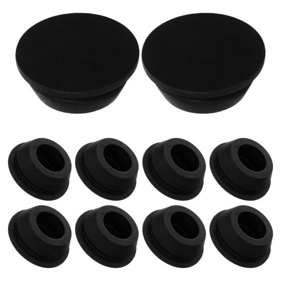 SEWOART 10Pcs Air Conditioner Drain Plugs Rubber Stoppers for Outdoor Unit