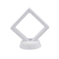 thumbnail image 2 of 5/10Pcs 3D Floating Frame Holder Stand Box Clear Jewelry Ring Coin Display Case, 2 of 8
