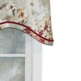 thumbnail image 2 of Tia Cornice 3in Rod Pocket Elevated Trim Decor Window Valance 50in X 17in by RLF Home, 2 of 2