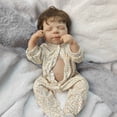 thumbnail image 6 of Realistic Reborn Baby Dolls - 18 Inch Life Like Baby Dolls with Full Body Vinyl Girl for Gift, 6 of 6