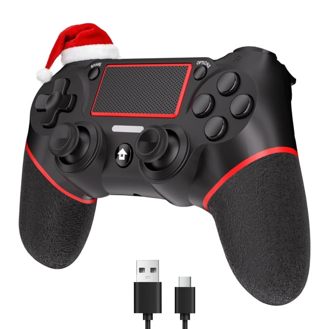 Control inalámbrico SZYUYU para PS4 con panel táctil y conector de audio