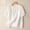 White, variant on Asgosdo Womens Summer Cotton Linen Tops Short Sleeve Crew Neck Loose Fit Shirts Comfy Soft Lounge Blouses