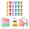 thumbnail image 3 of 24Pcs Plastic Shuttlecock Colorful Badminton Game Ball Head Shuttlecock Light Weight, 3 of 8