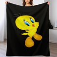 thumbnail image 4 of Manta Tweety Bird Throws de tela de superficie vertical súper suave de varios tamaños, acogedora y cálida, adecuada para cama, sofá, campamento, viajes, para todas las estaciones, liviana y compacta, 4 of 8