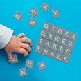 thumbnail image 1 of HEANUJJ 1 Set Grey Letter Tiles for Baby Name Alphabet Game for Educational Playthings Intellectual Development, 1 of 7