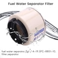 thumbnail image 4 of 2pcs compatible R12 R12s R12t Racor 140r 120at S3240 Npt Zg1 / 4-19 Sfc-8801-10 Fuel Water Separator Filte, 4 of 5