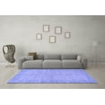 thumbnail image 3 of Ahgly Company Indoor Rectangle Abstract Blue Modern Area Rugs, 2' x 3', 3 of 4