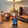 thumbnail image 5 of SUYOLL Fall Highland Cow Figurine Sunflower Girl Cow Resin Figurine Autumn Tabletop Decor Ornament For Thanksgiving Farm Home Shelf Mantel, 5 of 5