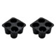 thumbnail image 1 of 4 Cup Shape Silicone Ice Cube Mold Ice Mould Ice Cube Tray Summer Bar Party Beer Ice Cocktail Cold Drinking Tools., 1 of 5