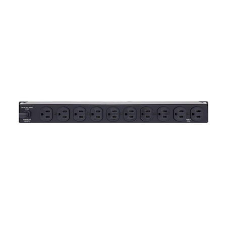 UPC: 0654061028055 | Furman Sound D10-PFP 10-Outlets Power Strip