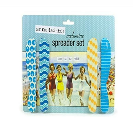 - Anne Taintor Cheese Butter Spreader Set - Born To Be Wild