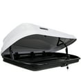 thumbnail image 2 of Rooftop Cargo Carrier For Car Storage Lockable Heavy Duty Hard Shell Roof Luggage Box 14 Cubic Feet (Tool-Free Install), 2 of 7