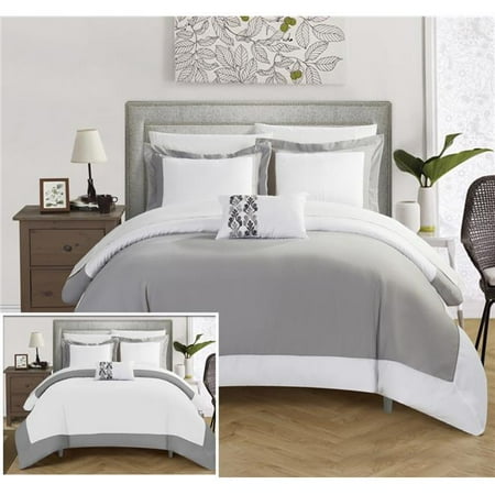 Chic Home Ds0827 Bib Us 8 Piece Papillon Modern Two Tone