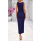 thumbnail image 3 of Traje de baño Cover Up BTFBM de ganchillo para mujer, color azul marino, talla S, 3 of 9
