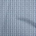 thumbnail image 1 of oneOone Silk Tabby Medium Blue Fabric Asian Block Craft Projects Decor Fabric Printed By The Yard 42 Inch Wide, 1 of 4