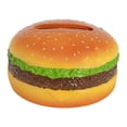 thumbnail image 1 of Funda para pañuelos de papel con forma de hamburguesa, creativo soporte para pañuelos de resina, 1 of 2