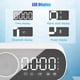 thumbnail image 2 of 2X Reloj Despertador Digital LED con Radio FM y Altavoz Bluetooth, Modo de AtenuacióN de Brillo de 3 Niveles, Relojes de RepeticióN para DecoracióN, 2 of 5