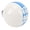 White Blue, variant on 6 Speed Round Ball Manual Shift Knob, Car Gear Shift Knob with 3 Adapters for Shelby GT500 Style Shift Lever Round Ball for 1967 to 2018