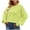 Green, variant on Lovskoo 2024 Sweaters for Women Trendy Casual Color Retro Knitting Long Sleeve Round Neck Sweater Watermelon Red