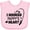 AD-Pink, variant on Inktastic I Hooked Pappy's Heart with Fishing Rod Boys or Girls Baby Bib
