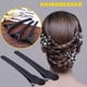 thumbnail image 4 of 12 piezas de pinzas para el cabello de plástico que seccionan las horquillas para el cabello, conjunto de herramientas de peluquería Likrtyny Cuidado Belleza, 4 of 9