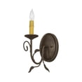 thumbnail image 2 of Meyda Tiffany 155857 Bordeaux 12" Tall Wall Sconce - Gilded Tobacco, 2 of 6
