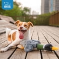 thumbnail image 4 of Juguete masticable interactivo para perros Squeaky, Best Pet Supplies, alas de pato real (gris) para, 4 of 5