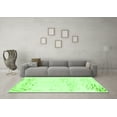 thumbnail image 3 of Ahgly Company Indoor Rectangle Abstract Green Modern Area Rugs, 5' x 8', 3 of 4