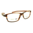 thumbnail image 4 of Tag Heuer Eyeglasses TH 7601 002 Brown Havana Orange Chocolate 55-17-145, 34, 4 of 9