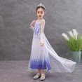 thumbnail image 2 of Vestido de princesa Frozen para niñas de primavera, vestido blanco, vestido de actuación para cumpleaños y Halloween, 2 of 6