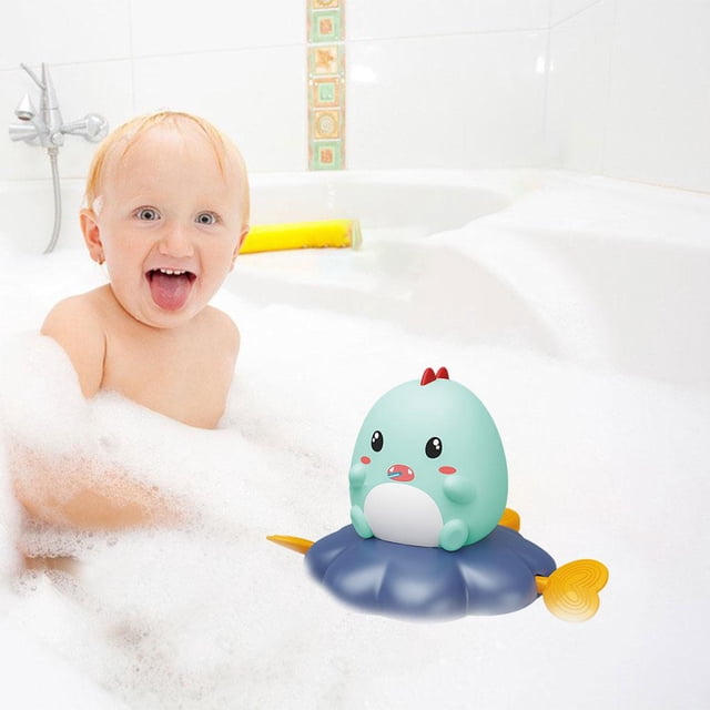 Toys Little Agua Squirt Fun Funcion Flotante Animal para Piscina - azul Dinosaurio azul Hugo juguetes de baño