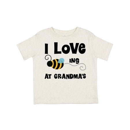 

Inktastic Grandkids Visit Grandma Honey Bee Gift Toddler Boy or Toddler Girl T-Shirt