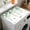Rattan Leaves, variant on Gleamdisplay Rattan Leaves Washer Dryer Dust Cover, Non-Slip Top Protector Mat - 23.6x19.7 Inches for Laundry Room Kitchen