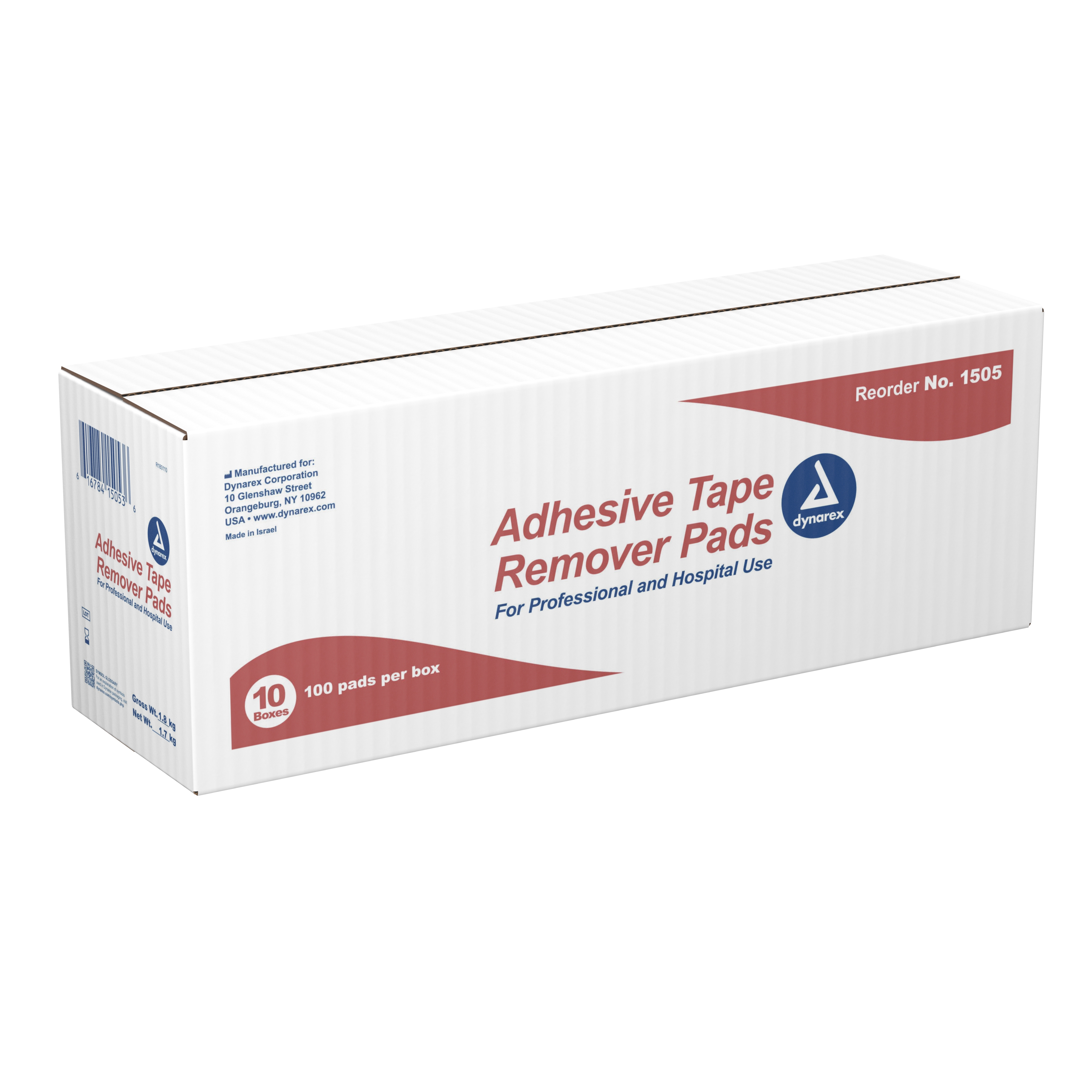 Adhesive Tape Remover Pads (100/bx) : E-FirstaidSupplies