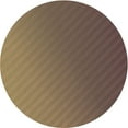 thumbnail image 1 of Ahgly Company Machine Washable Indoor Round Transitional Copper Brown Area Rugs, 5' Round, 1 of 7