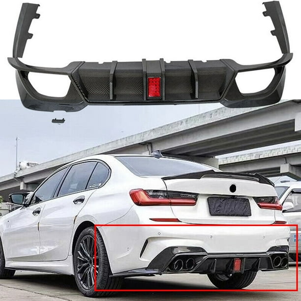 Ninte Rear Diffuser Lip For 2019 2022 Bmw 3 Series G20 Sport 330i M340i