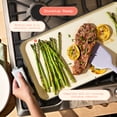 thumbnail image 3 of Beautiful 18-Inch Cast Enamel Griddle Pan, Black Sesame by Drew Barrymore, 3 of 7
