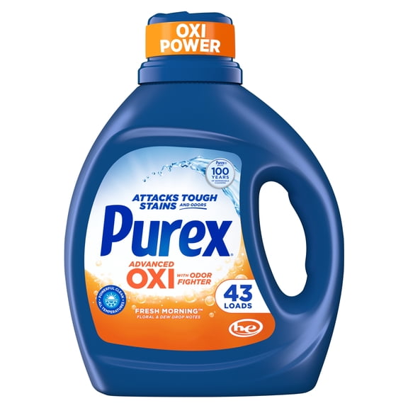 Purex Advanced Oxi with Odor Fighter, 59 fl oz, 43 loads