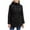 Black, variant on IROINNID Women's Winter Warm Mid-Length Jacket Solid Color Parka Long Sleeve Outwear, Black