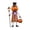 A(Purple), variant on Decorr Halloween Pumpkin Man Garden Statue, 20" Rustic Iron Pumpkin Figure with Lantern & Pumpkin Bucket, Weatherproof Stable Base, Halloween Decorations for Yard Front Door & Porch (Magician)