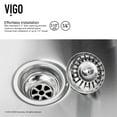 thumbnail image 5 of VIGO VG15003  Farmhouse Stainless Steel Kitchen Sink Faucet and Dispenser, 5 of 14