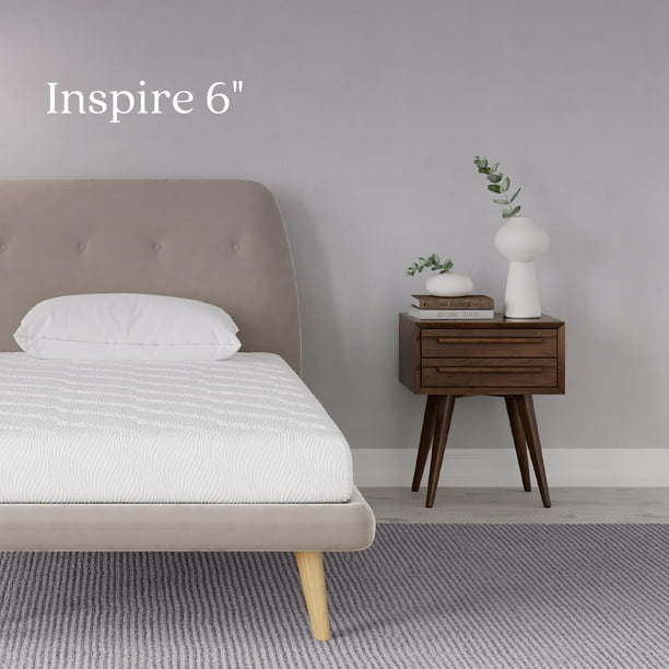 Signature Sleep Inspire 6" MediumFirm HighDensity, Responsive Memory