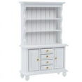 thumbnail image 5 of OUSITAID 1PC 1/12 Maison de Poupée Miniature Meuble Multifonction Bois Armoire Bibliothèque Armoire, 5 of 5